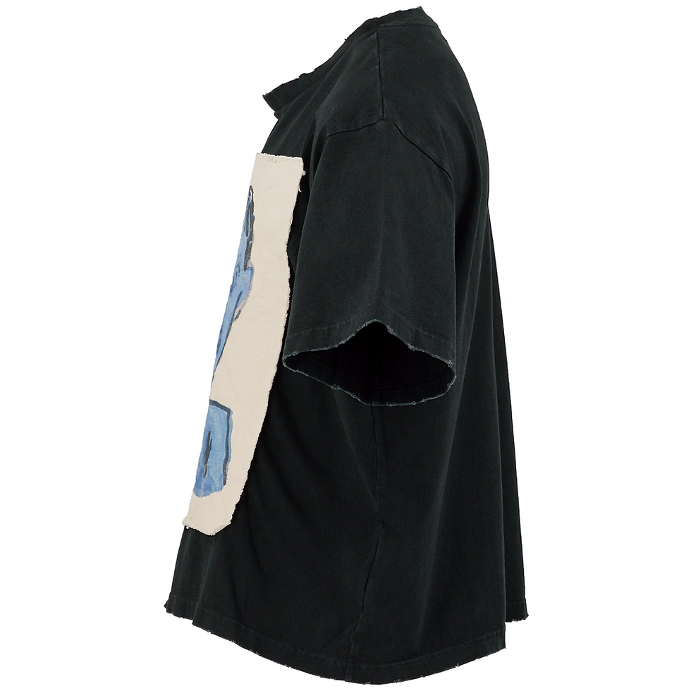 Miniatura: Blue Boii Away Game Uniform T-Shirt Black Side