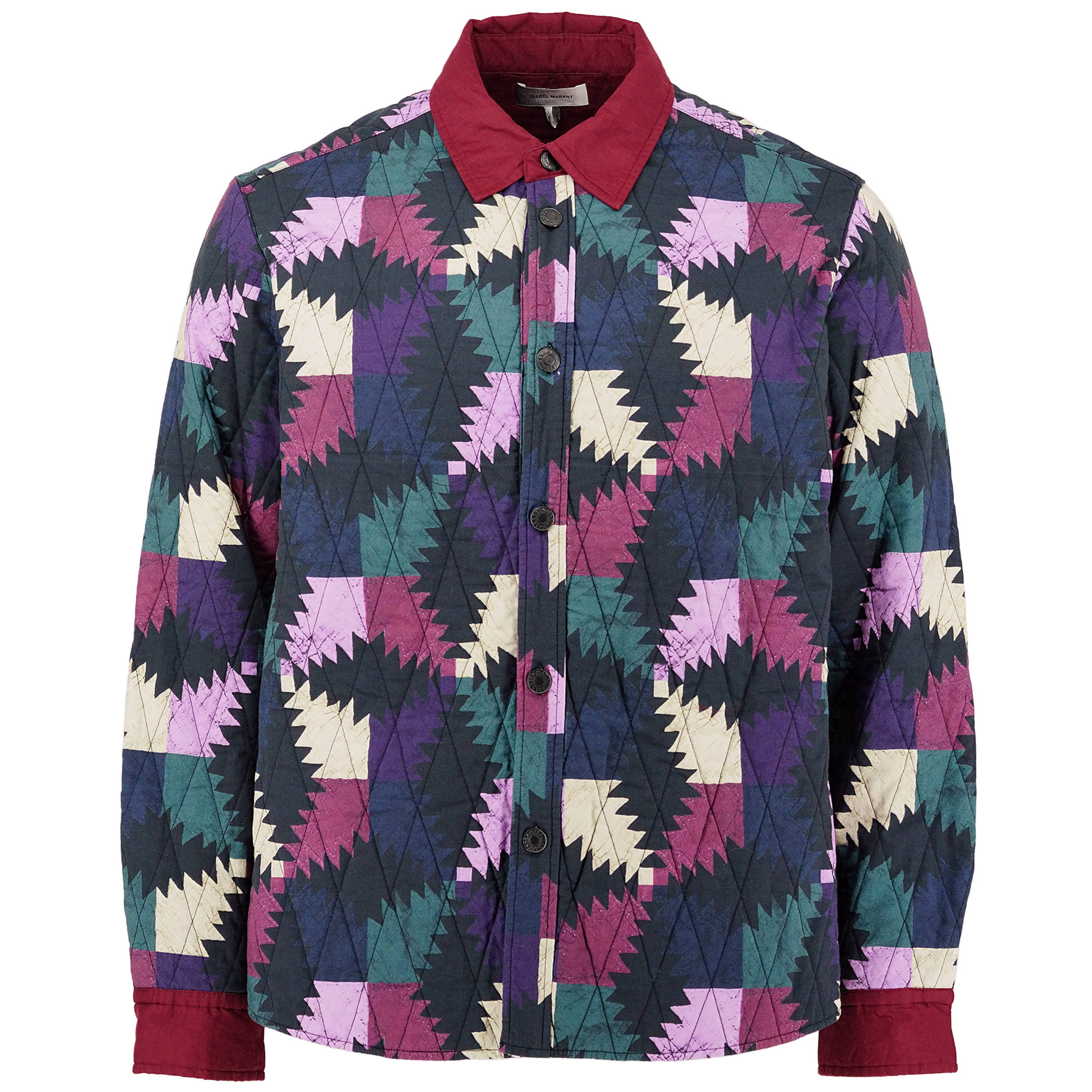 Isabel Marant Hendery Quilted Jacket Navy Front