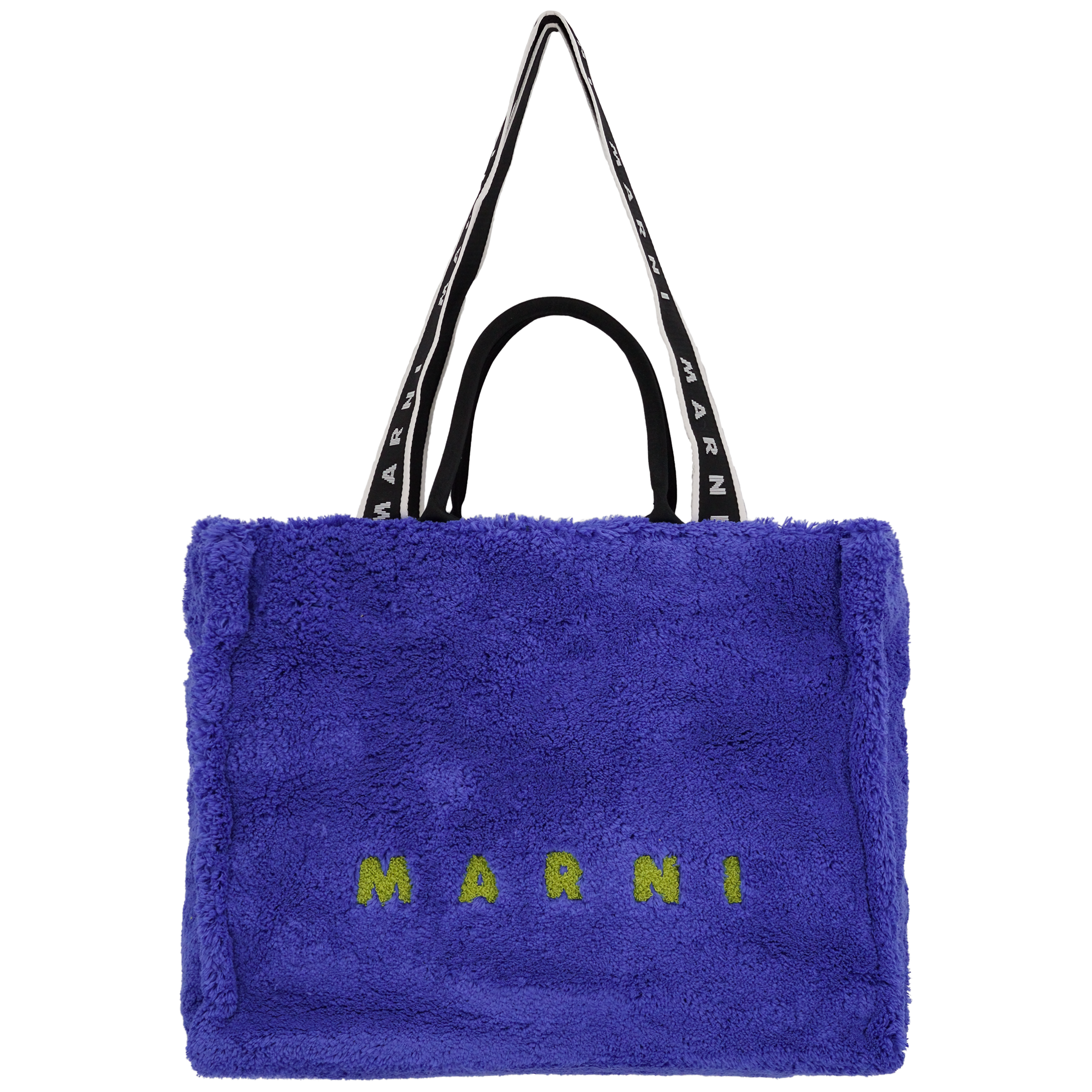 Marni Sponge Tote Royal Blue Front