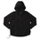 Miniaturebillede: BYBORRE WEIGHTMAP HOODIE MERINO (BLACK)