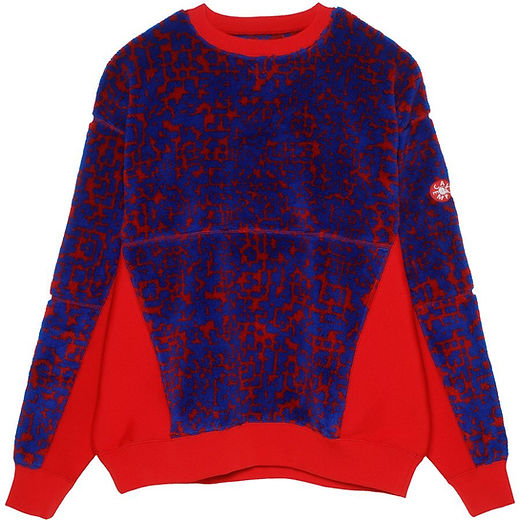 C.E cavempt boa fleece crewneck pullover C.E cavempt boa fleece crewneck pullover
