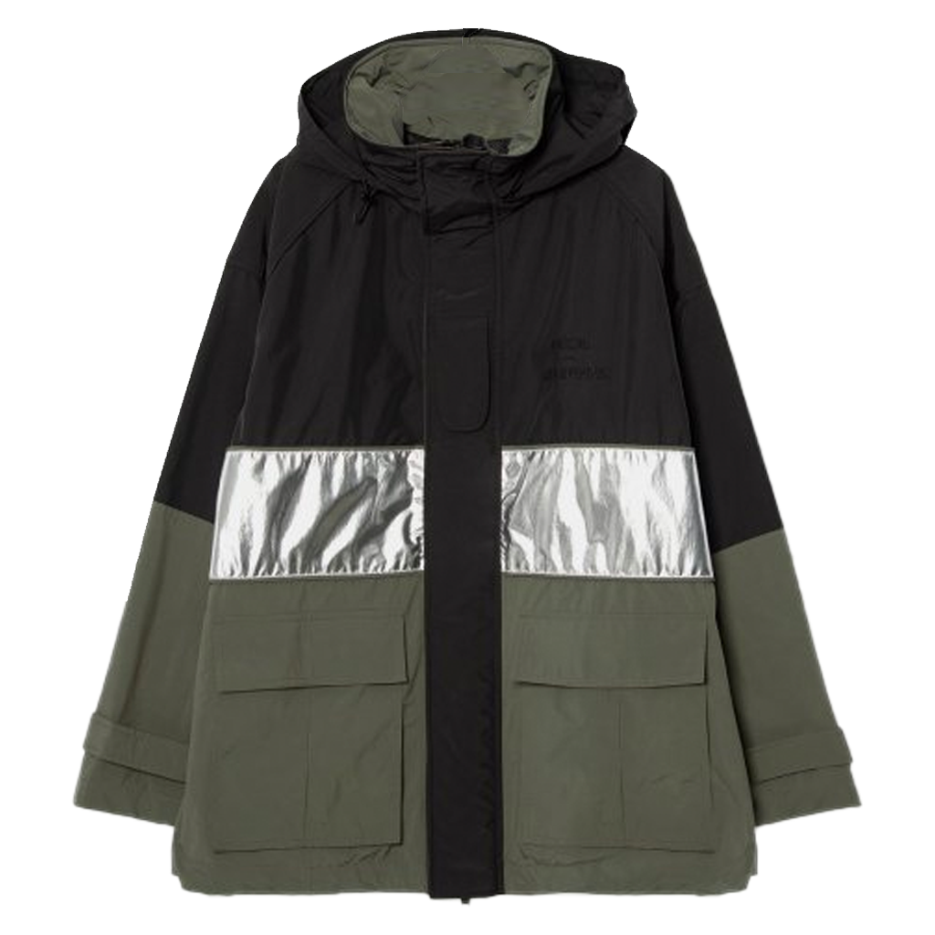 JUUN. J Reflective Decal Hooded Jacket