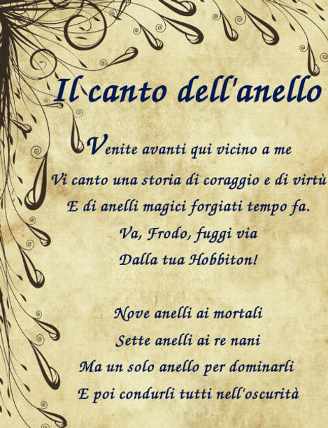 Glindar, Il canto dell'anello