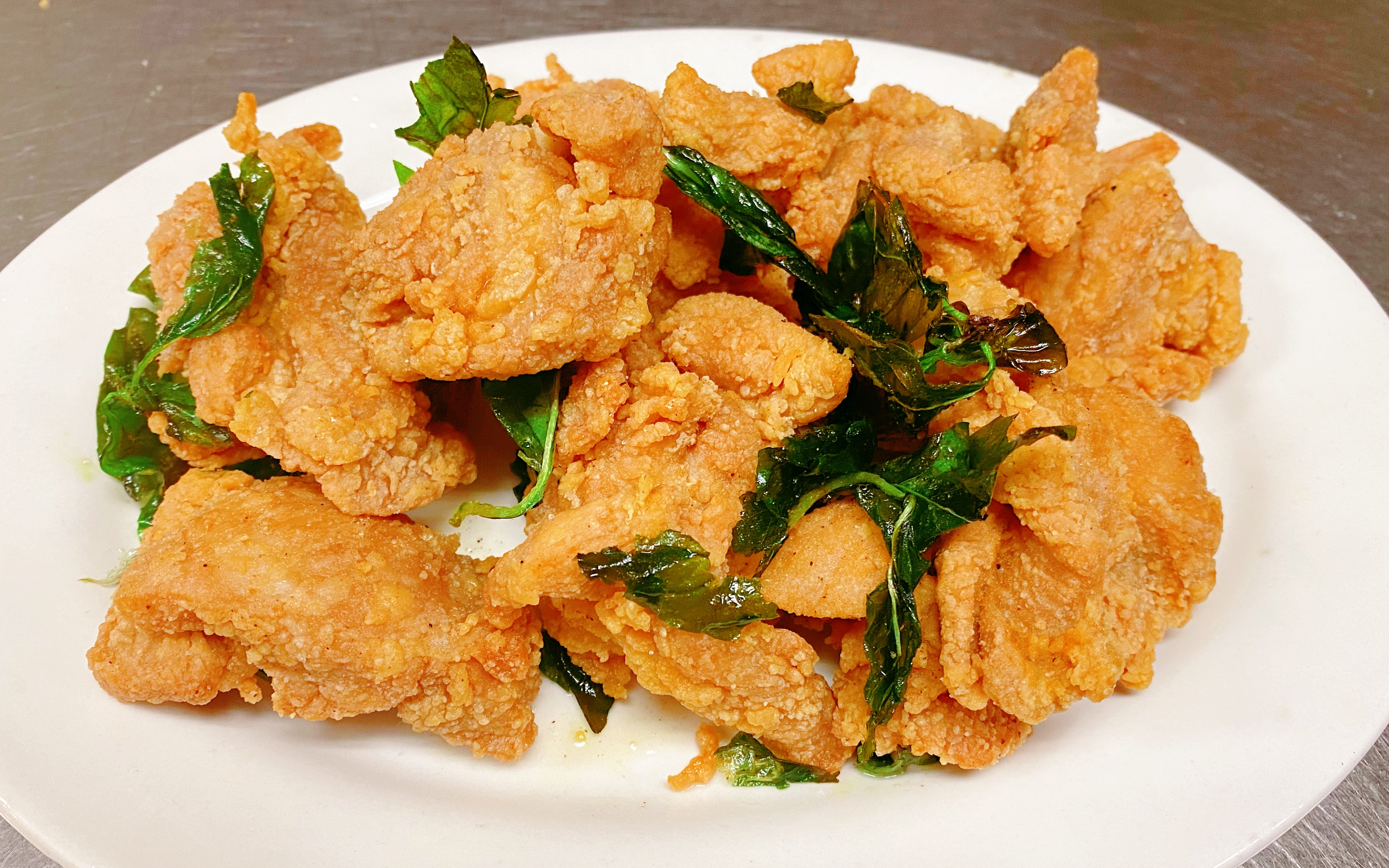 Salt and pepper crispy chicken