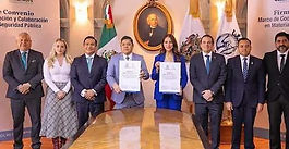 Guanajuato y San Luis Potosí firman pacto histórico contra  la delincuencia.