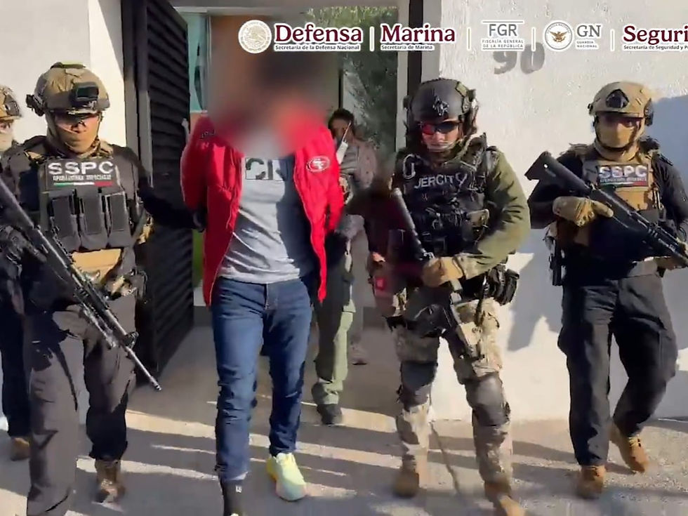 Detención de José Francisco 'N' alias ¨Alfa 1¨