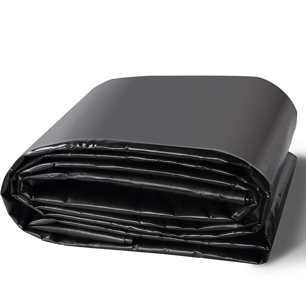 Thumbnail: VEVOR Pond Liner, 10 x 13 ft 20 Mil Thickness, Pliable LLDPE Material Pond