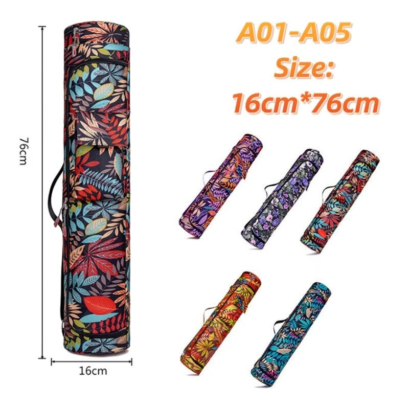 Thumbnail: Printed Yoga Bag Yoga Mat Bag Men Women Sports Mat Bag Pilates Mat Backpack Fit
