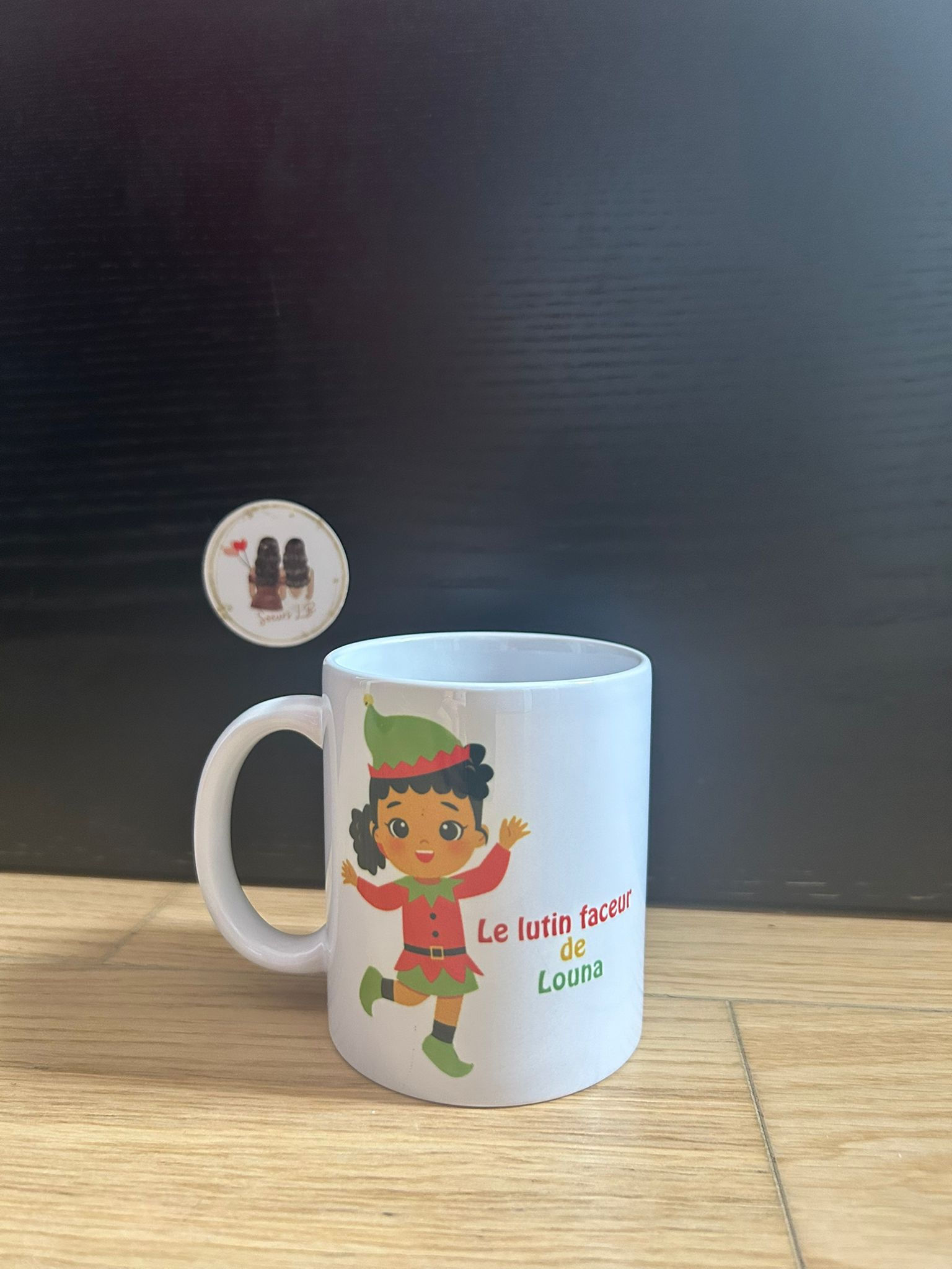 tasse lutin farceur prénom