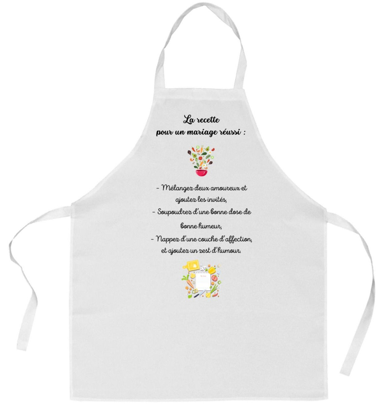 tablier de cuisine recette pour un mariage parfait