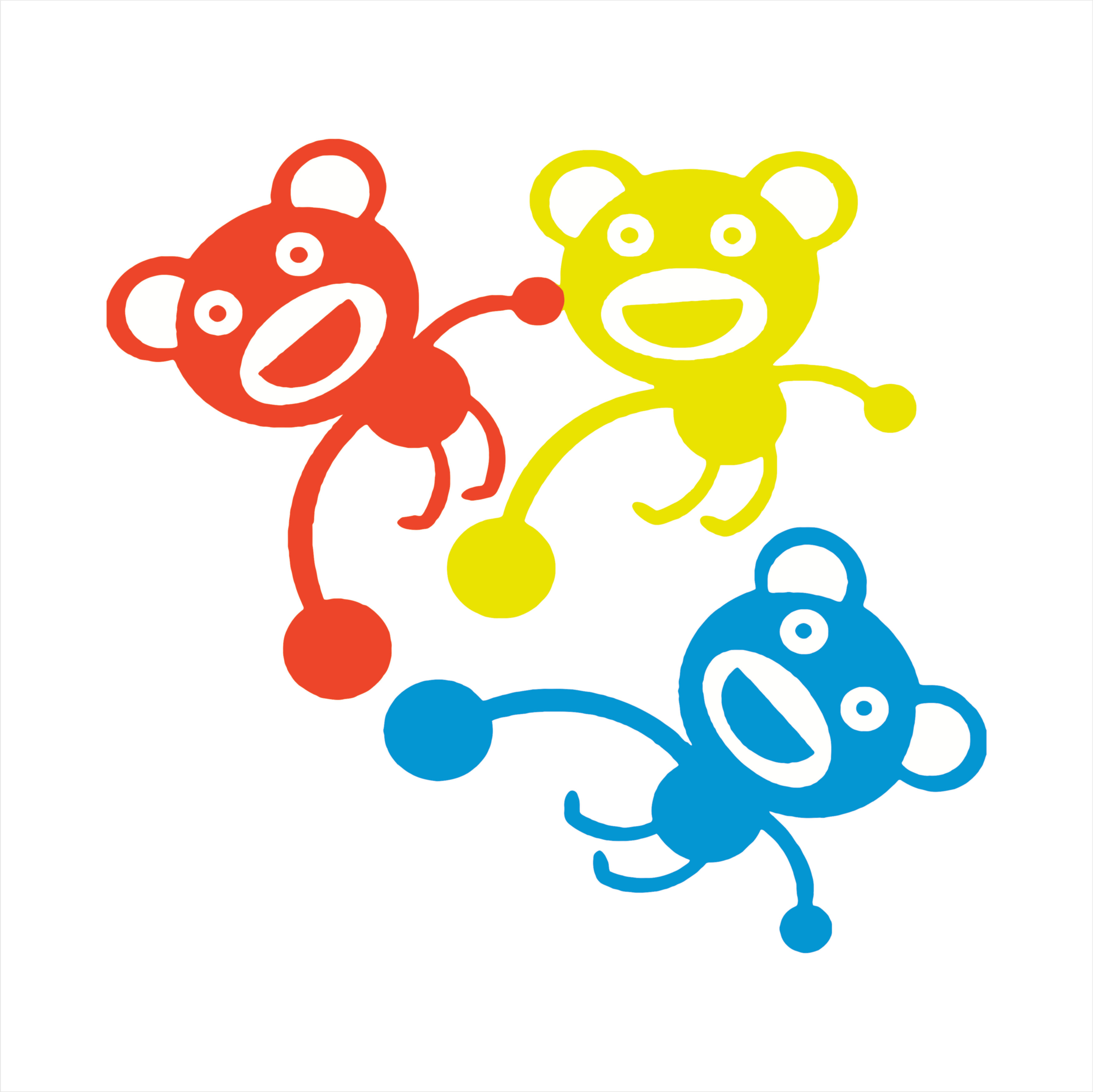 Adesivo de Recorte Macaco 22x20cm