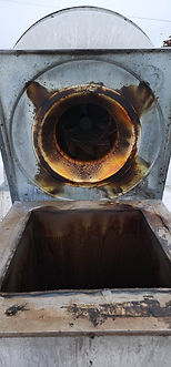 dirty commercial fan