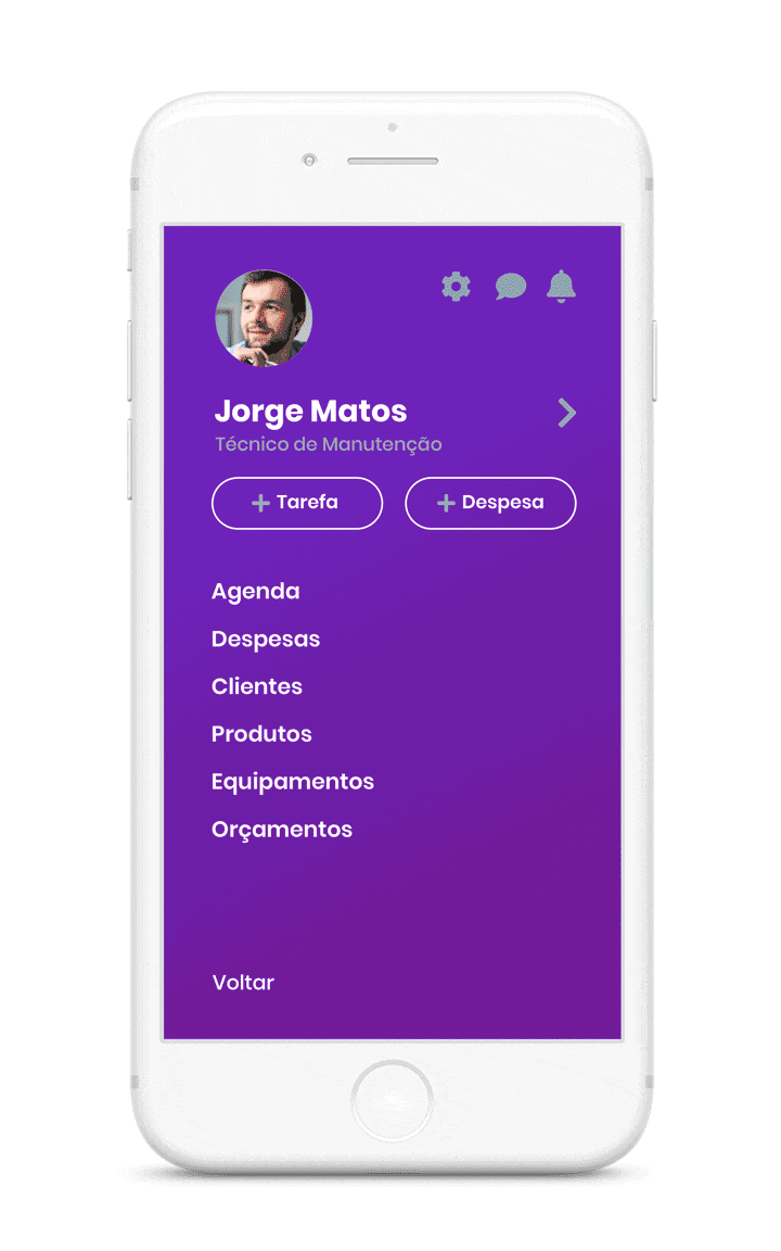 Auvo - Aplicativo para controle e monito