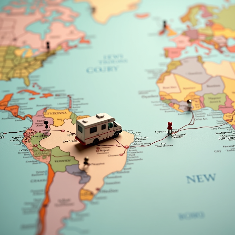 motorhome creative holiday diaries