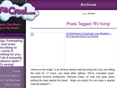 Blog 15 RV blogs we like, No 1, Cuz's friend