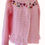Thumbnail: daisy pink embroidered cardi by SerendipityGDDs for ages 8 or 9 , uploaded by KHWD