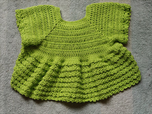 Miniatura: lime green crochet cardigan images for girls aged 5 by SerendipityGDDs uploaded by KHWD