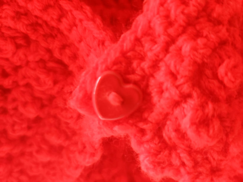 الصورة المصغرة: laura Scheepjes red cardigan for girls aged 1 by SerendipityGDDs uploaded by KHWD