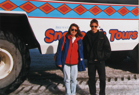 canada 1999 Snow Tour Athebasca Glacier BC Aug99