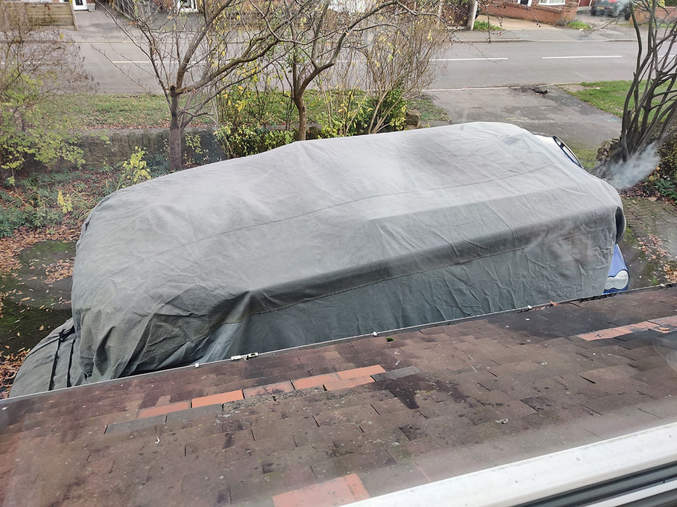 Breathable cover on motorhome for winter hints and tip's part 2