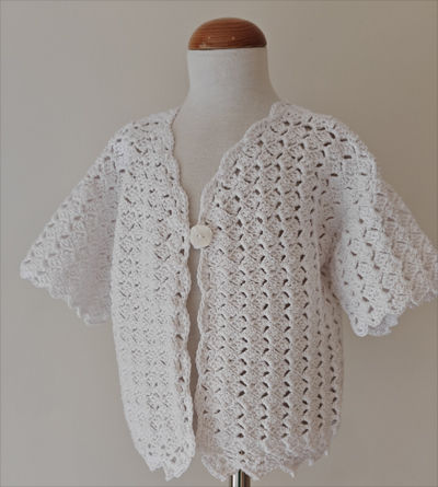 サムネイル： white lace girls cardigan by SerendipityGDDs uploaded by KHWD
