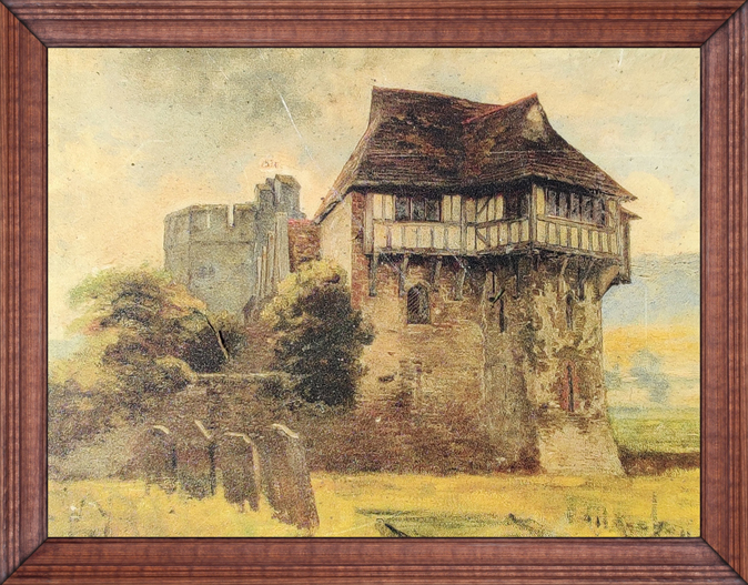 Artwork Stokesay Manor House by KHWD