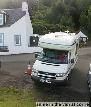 van at corrie, isle of arran, blog 131 images by KHWD