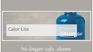 Blog 18 Light weight gas canisters / bottles (now withdrawn) 🤔