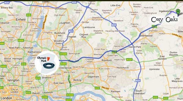 olympic park campsites, the nearest, could be useful take motorhomes, rv, campervans