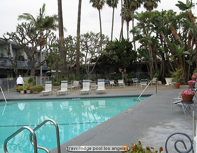 Travelodge hotel pool los Angeles