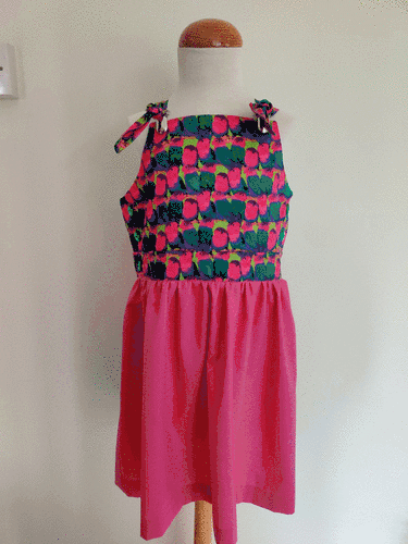 Tropical Birds Dresses by Serendipity Girls Designer Dresses