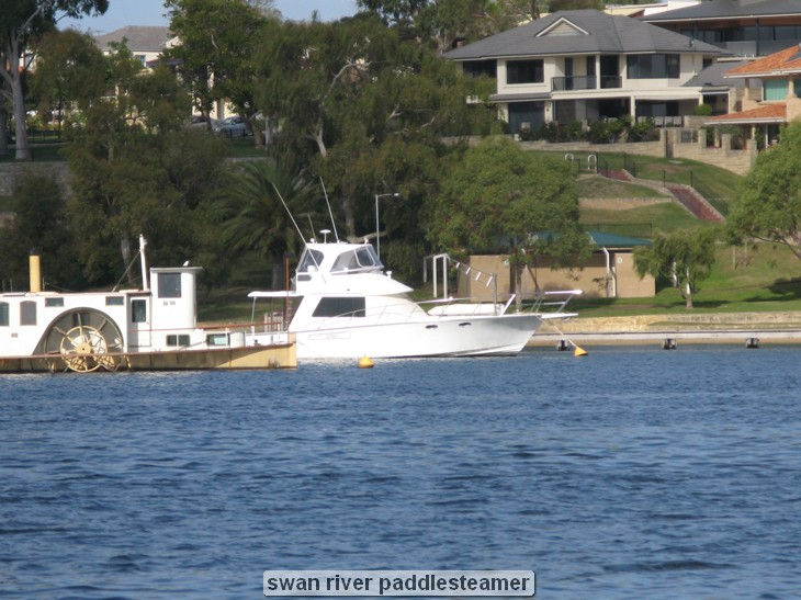 swan river paddlesteamer