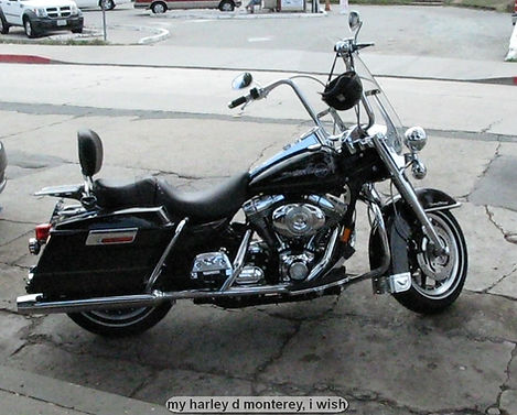 my harley d monterey, i wish