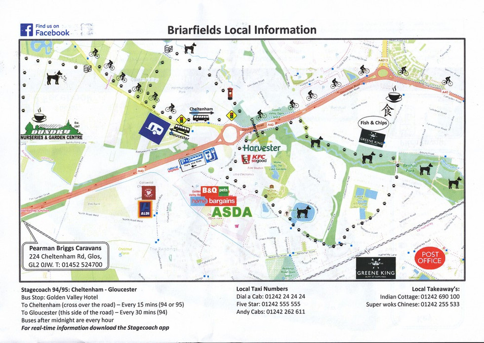 briarfield campsite layout arlo court by KHWD