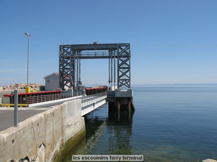 les escoumins ferry terminal