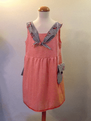 Thumbnail: Anchor's away dress images, dress designed and handmade by SerendipityGDDs, images uploaded by KHWD