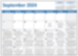 calendat for blog 204 motorhome travels net site created by KHWD