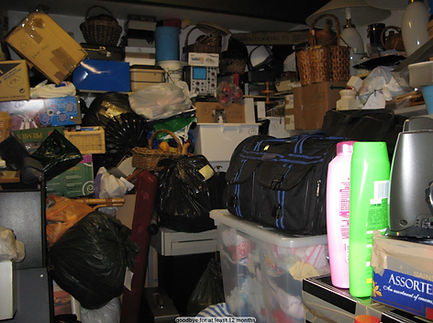 our storage room before the big trip downunder 2007