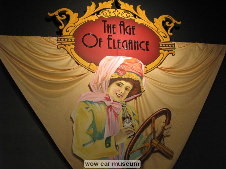 Vintage-style illustration titled "The Age of Elegance."