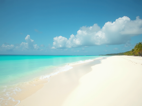 tongan beach so blue seas