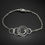 Thumbnail: Interlocking Circles Bracelet
