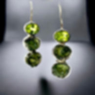 Moldavite & Peridot