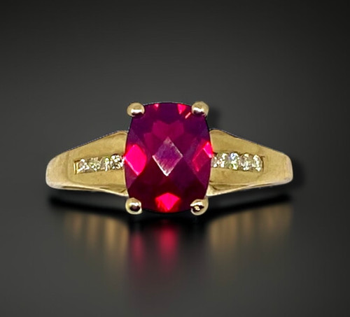 Lab Ruby Geode Lab Ruby | InspireDesignJewelry
