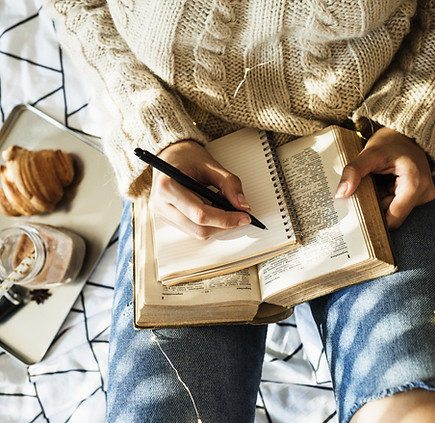 Momento de desacelerar e escrever