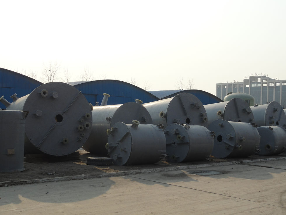 FRP tanks for SXEW plant