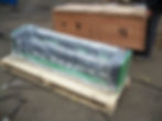 Packing box for glass laminator