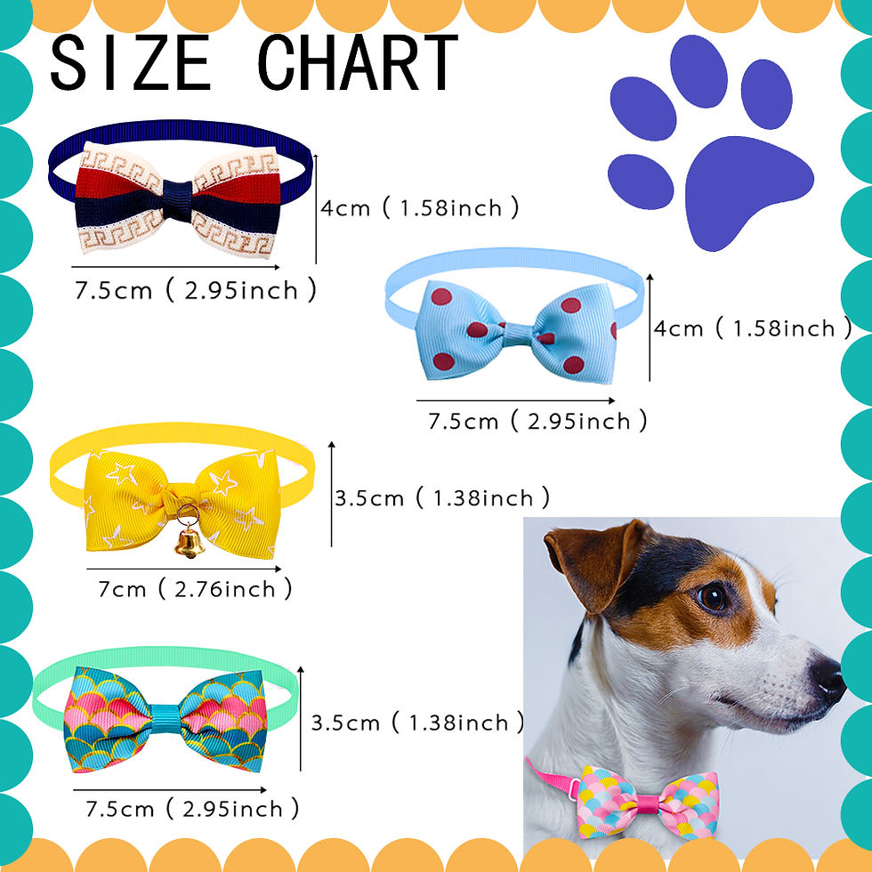 Miniature : Lot de 20 nœuds papillon pour chien & chat