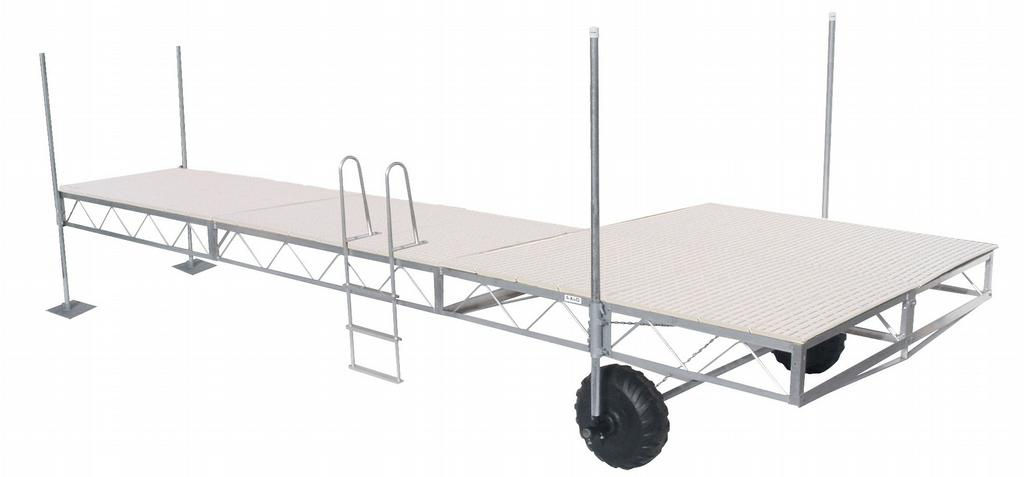 DAKA Truss Style Aluminum & Steel Roll-In Docks