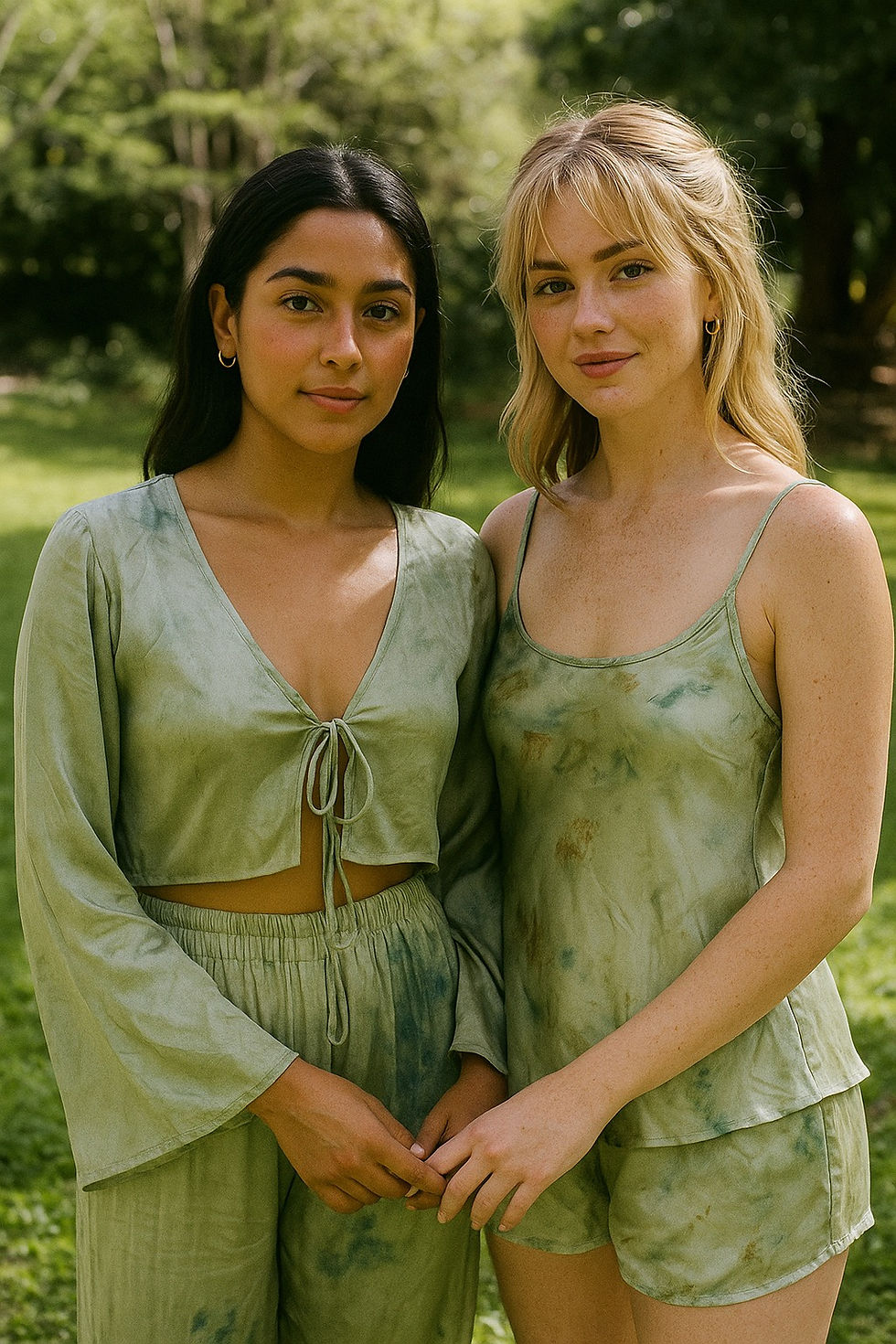 Thumbnail: Grove Silk Cami Top in Rockpools