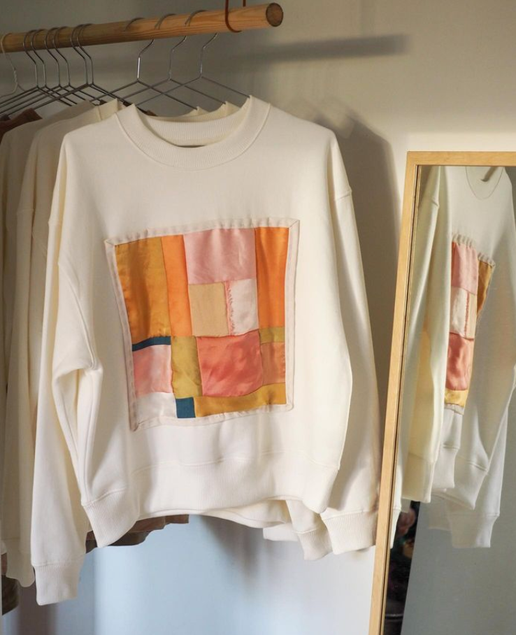 Thumbnail: Patchwork Fields Pullover